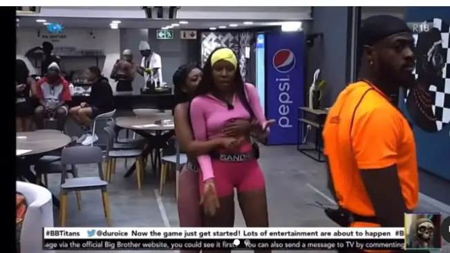 #Big brother titan: Serious gbasgbos, I will be@.t you and leave this house, Olivia tells Sandra